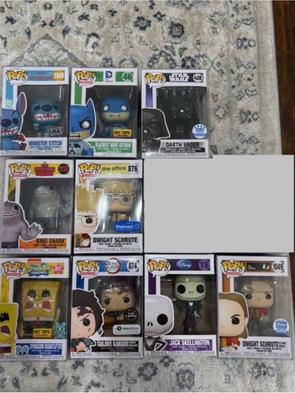 Funko POP! Vinyl Lot - Batman, Disney, Anime, etc.